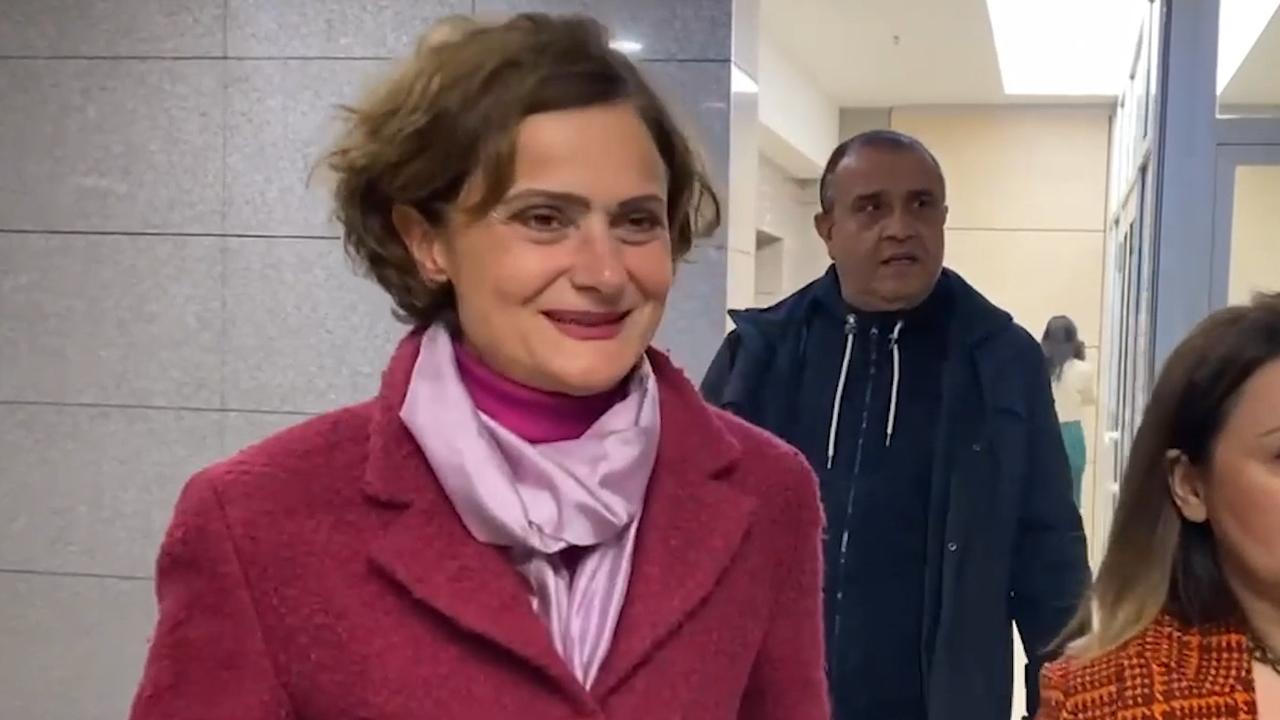 Canan Kaftancıoğlu ifade vermek üzere adliyeye geldi