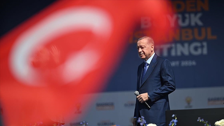 Cumhurbaşkanı Erdoğan: 31 Mart'ta İstanbul'un Türkiye Yüzyılı yürüyüşünü başlatacağız