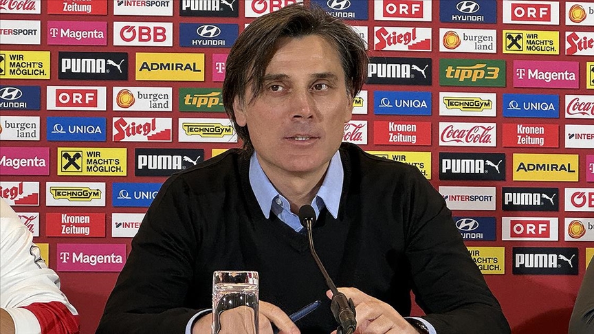 Montella: Avusturya maçında sahada yine savaşan bir takım görmek istiyorum