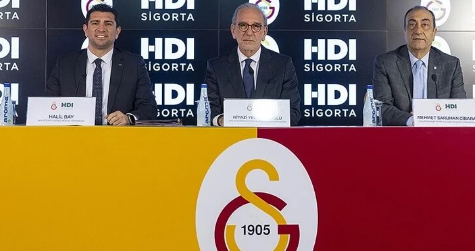 Galatasaray Kulübü, HDI Sigorta ile sponsorluk sözleşmesi imzaladı