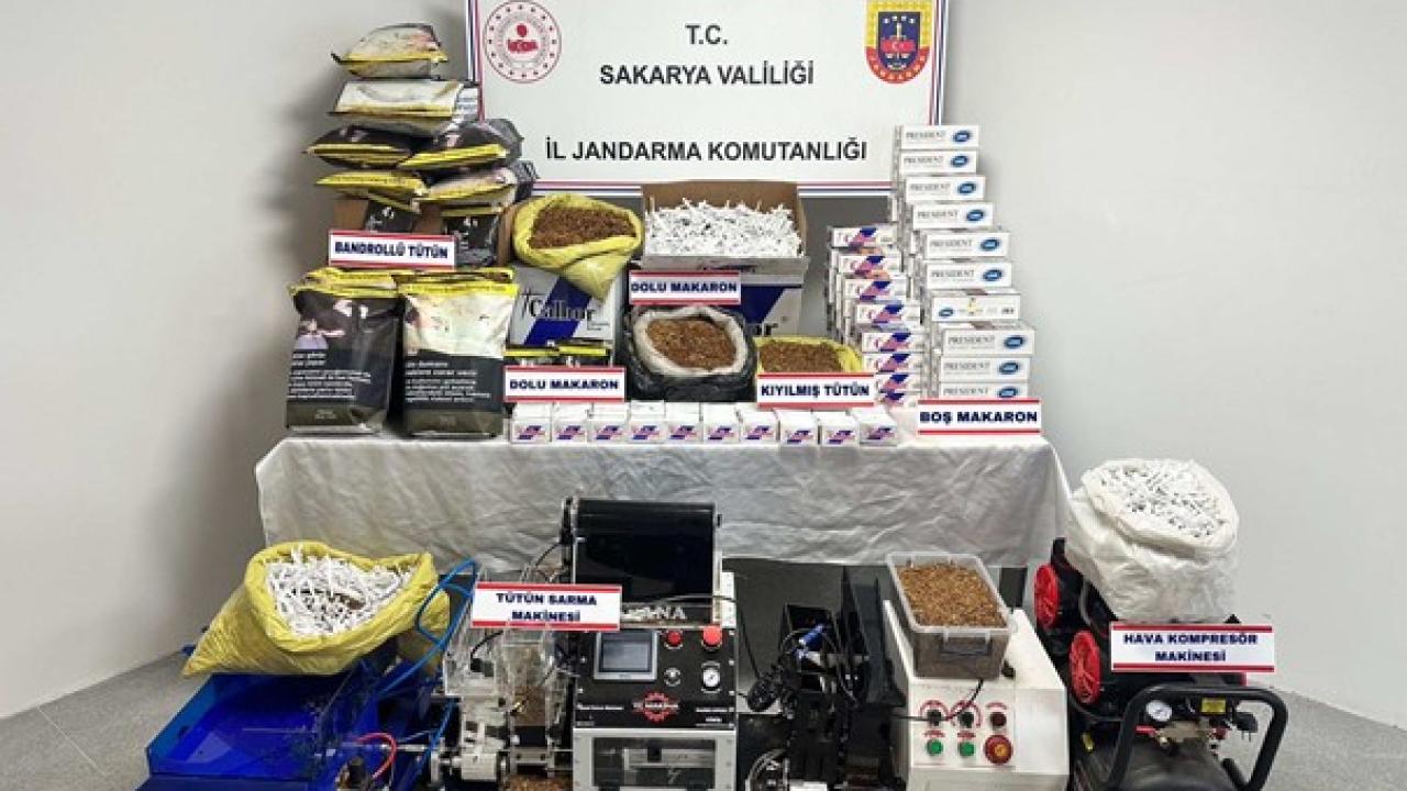 Sakarya'da uyuşturucu ve kaçakçılık operasyonları: 5 tutuklama
