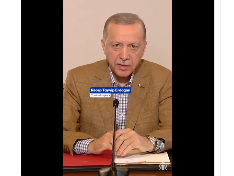 Erdoğan: Türkiye, Gazze'deki zulmün durması için elinden gelen her şeyi yapmaktadır