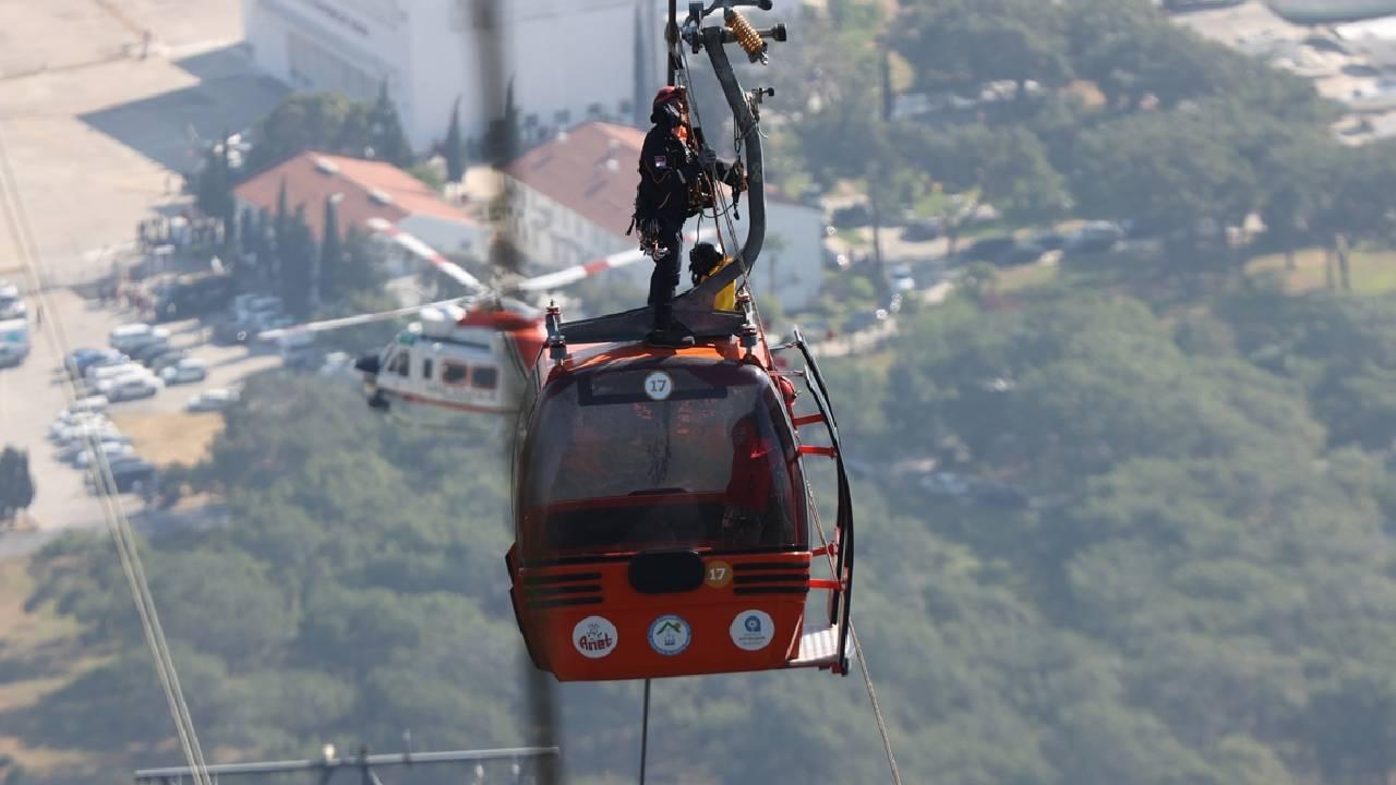 Teleferiğin makara değişimi seçim ve bayram bahaneleriyle ötelenmiş