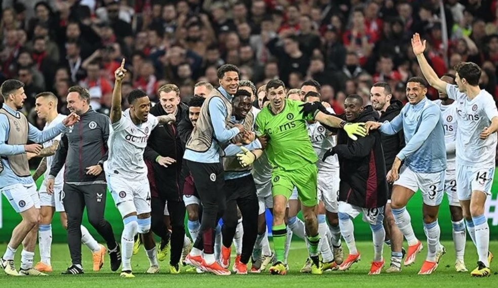 UEFA Avrupa Konferans Ligi'nde Aston Villa ve Fiorentina yarı finale çıktı