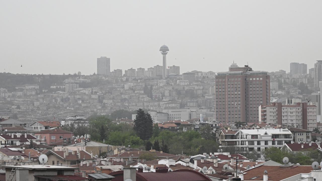 Ankara için toz taşınımı uyarısı