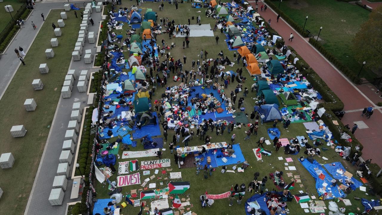 Texas Üniversitesindeki İsrail karşıtı protestoda gözaltına alınan kişi sayısı 34'e yükseldi