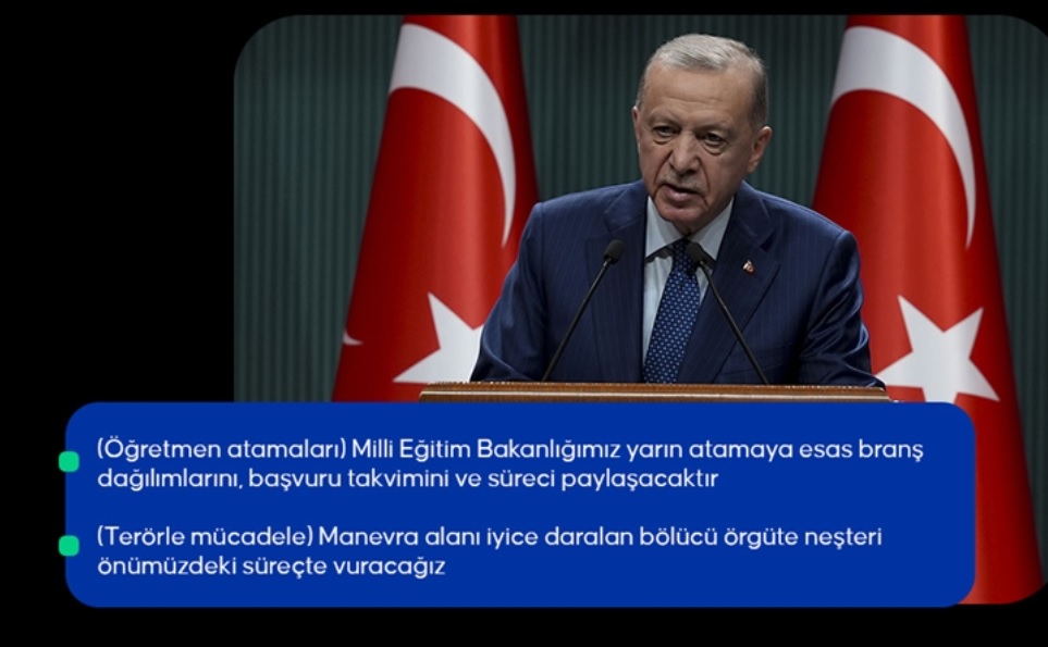 Erdoğan: Amacımız geçici rahatlamalar değil kalıcı refah artışıdır