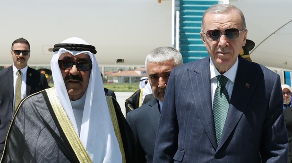 Kuveyt Emiri Meşal el-Ahmed el-Cabir es-Sabah Ankara'da