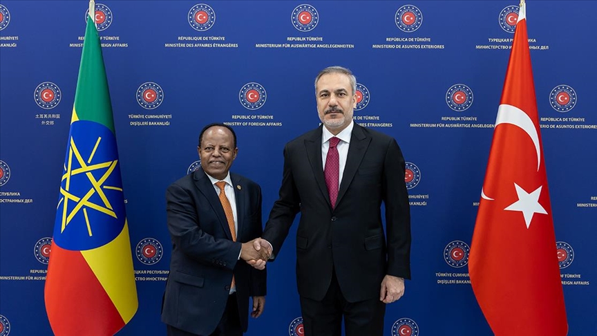 Dışişleri Bakanı Fidan, Etiyopya Dışişleri Bakanı Selassie ile görüştü