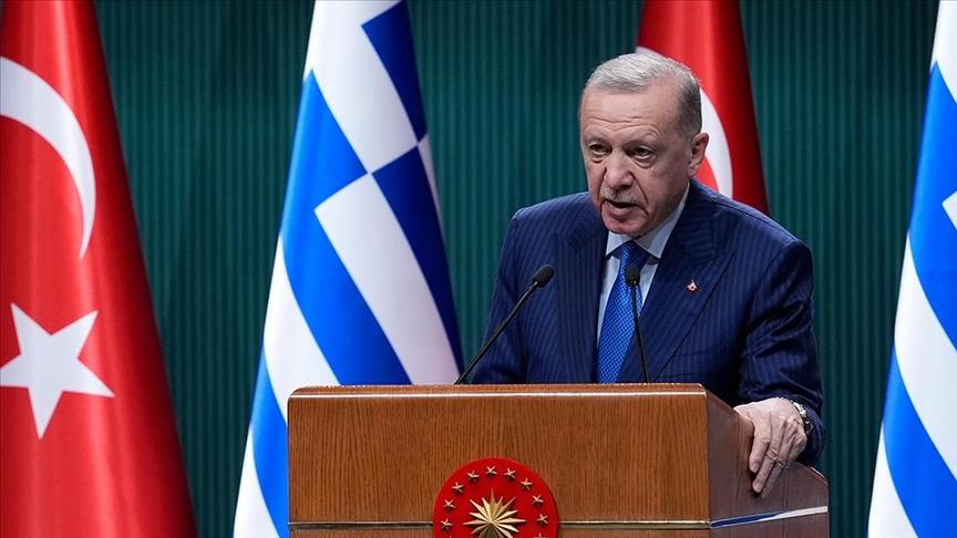 Erdoğan: Yunanistan'la terörle mücadele konusunda anlayış birliğimiz giderek güçleniyor