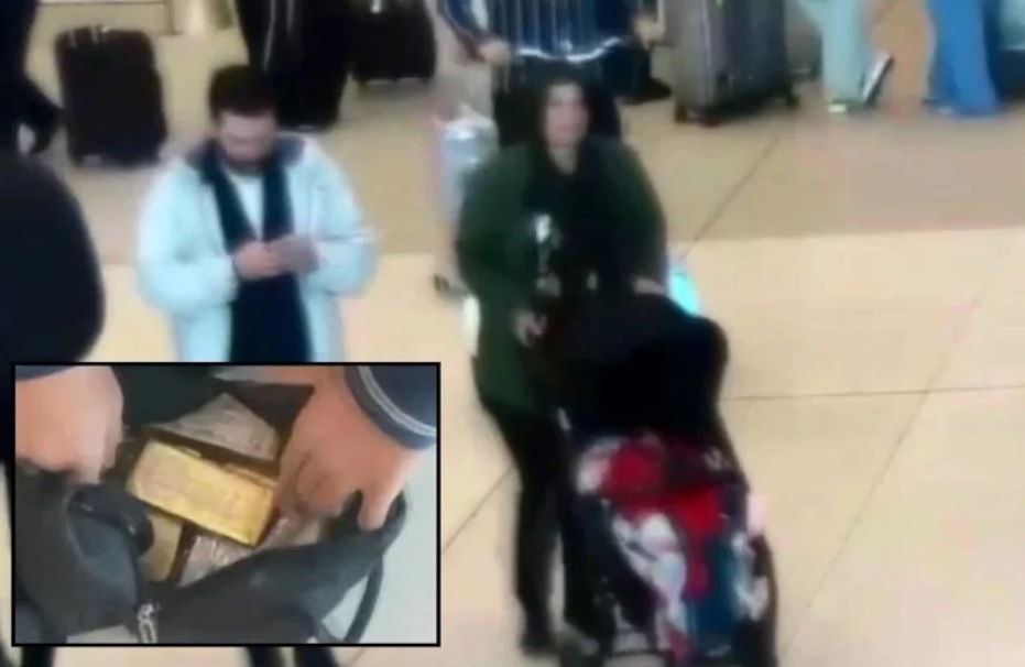İstanbul Havalimanı'nda bebek arabasıyla yurda sokulmak istenen 73 kilo altın ele geçirildi