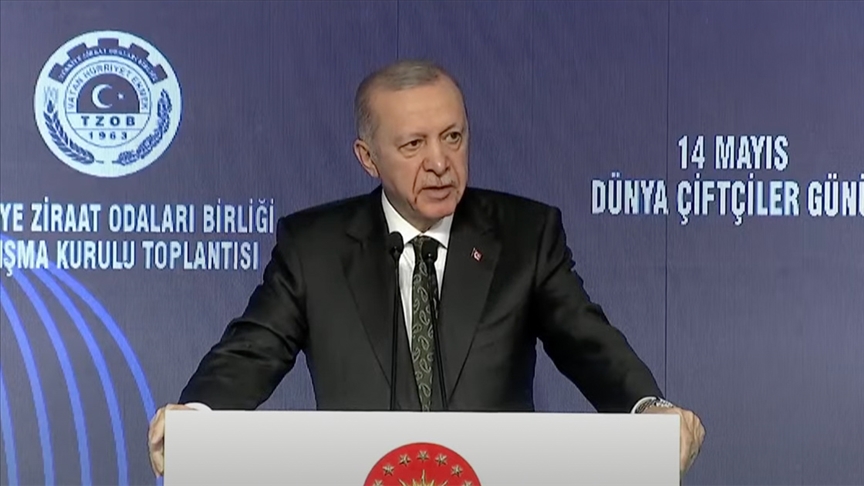 Cumhurbaşkanı Erdoğan: Planlı tarımsal üretime geçilmesini sağlayacağız