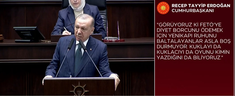 CANLI- Cumhurbaşkanı Erdoğan konuşuyor..