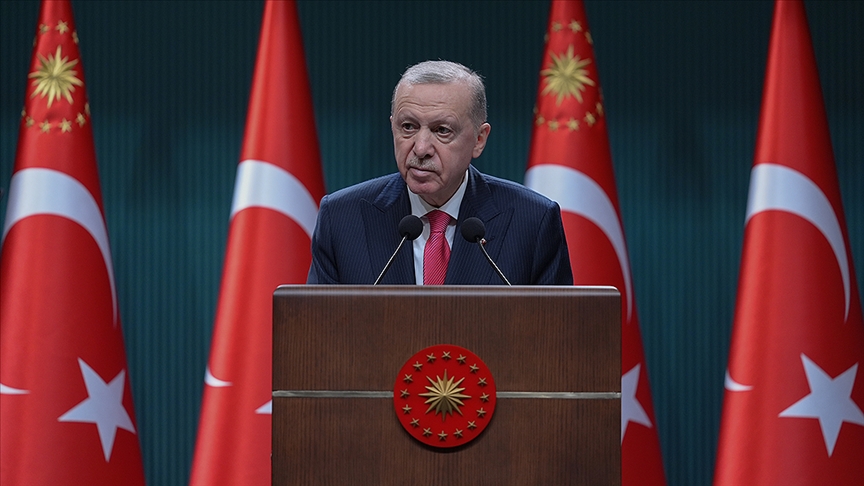 Erdoğan: Ekonomi programımızı uygulamayı aynı azim ve kararlılıkla sürdüreceğiz