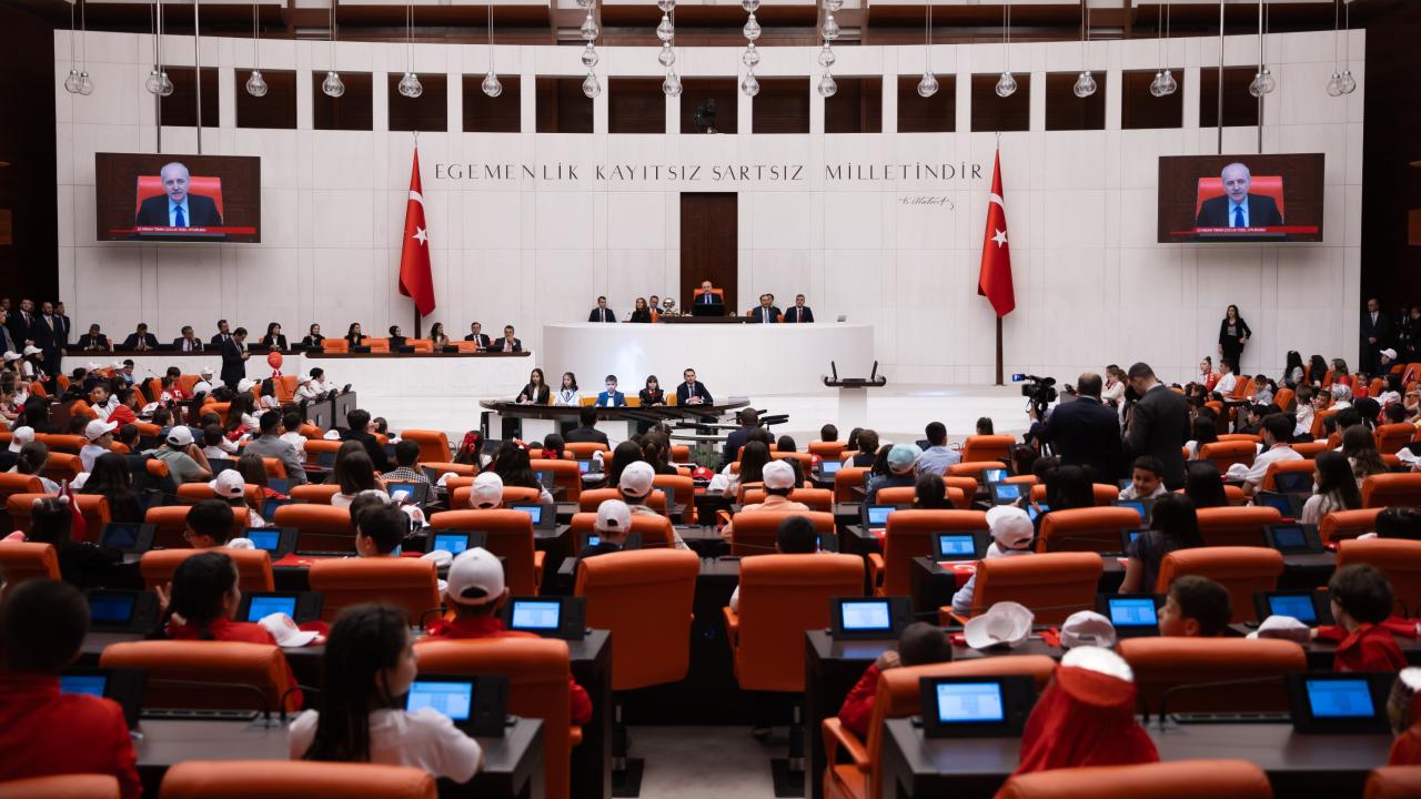 TBMM'de 23 Nisan çocuk özel oturumu gerçekleştiriliyor