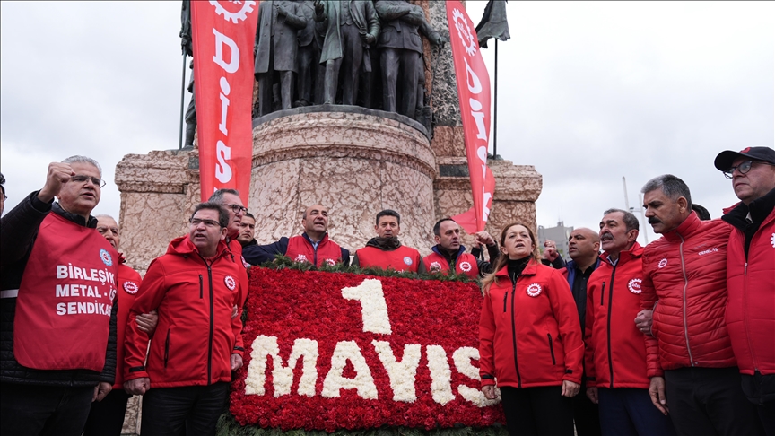 1 MAYIS EMEK VE DAYANIŞMA GÜNÜ KUTLANIYOR