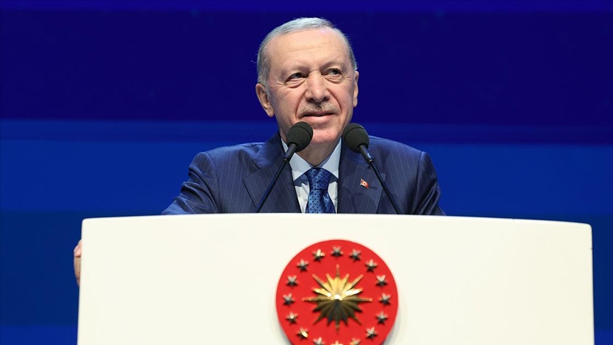 Cumhurbaşkanı Erdoğan konuşuyor