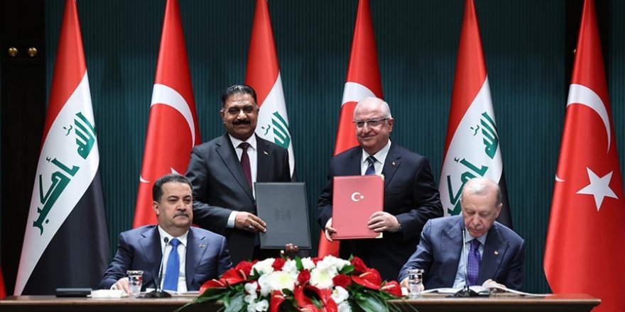 TÜRKİYE İLE IRAK ARASINDA 11 ANLAŞMA İMZALANDI ‘