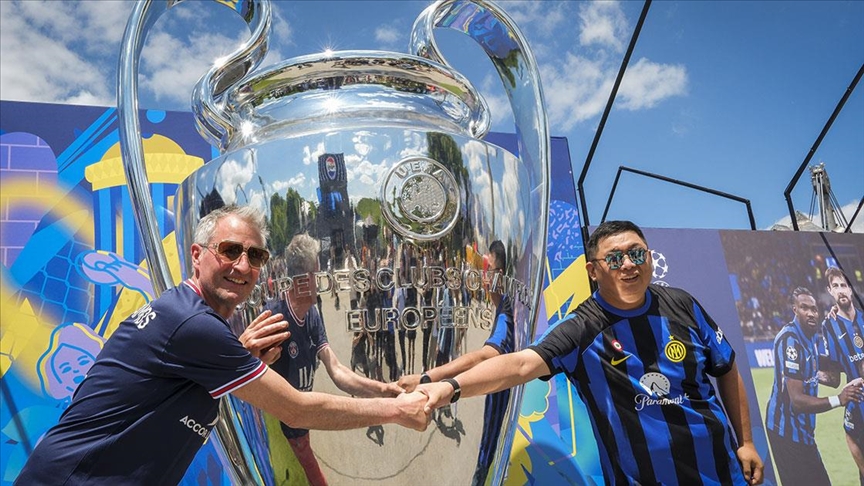 MÜNİH'TEKİ UEFA ŞAMPİYONLAR LİGİ FİNALİ FESTİVALİNE YOĞUN İLGİ