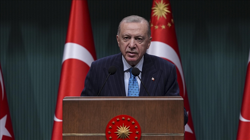 ERDOĞAN: GAYEMİZ MİLLETİMİZİN EBEDİ KARDEŞLİĞİNE VURULAN PASLI ZİNCİRLERİ BİRER BİRER SÖKÜP ATMAKTIR