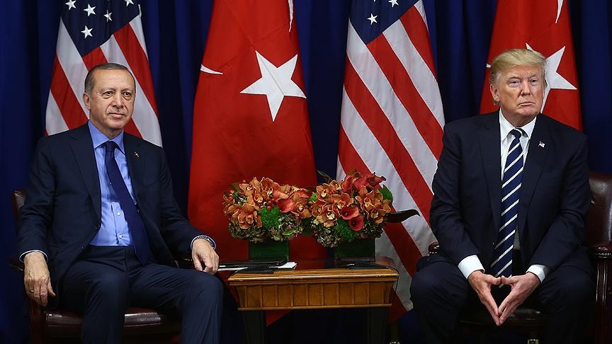 CUMHURBAŞKANI ERDOĞAN, ABD BAŞKANI TRUMP İLE TELEFONDA GÖRÜŞTÜ