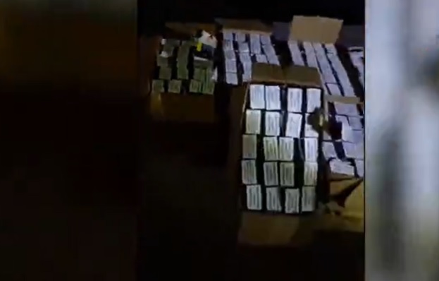70 bin 400 adet doldurulmuş makaron ele geçirildi