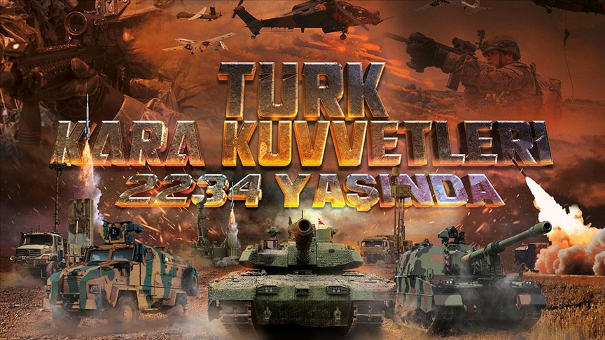 MSB'DEN TÜRK KARA KUVVETLERİ'NİN 2234. KURULUŞ YIL DÖNÜMÜNE İLİŞKİN PAYLAŞIM