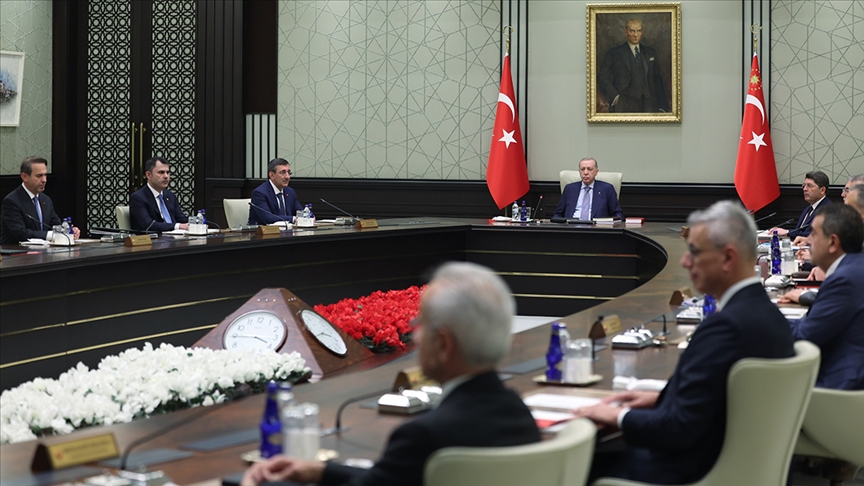 Cumhurbaşkanlığı Kabinesi toplandı