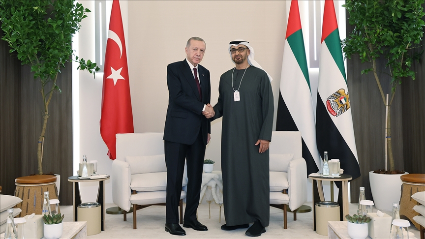 CUMHURBAŞKANI ERDOĞAN, BAE DEVLET BAŞKANI AL NAHYAN İLE TELEFONDA GÖRÜŞTÜ