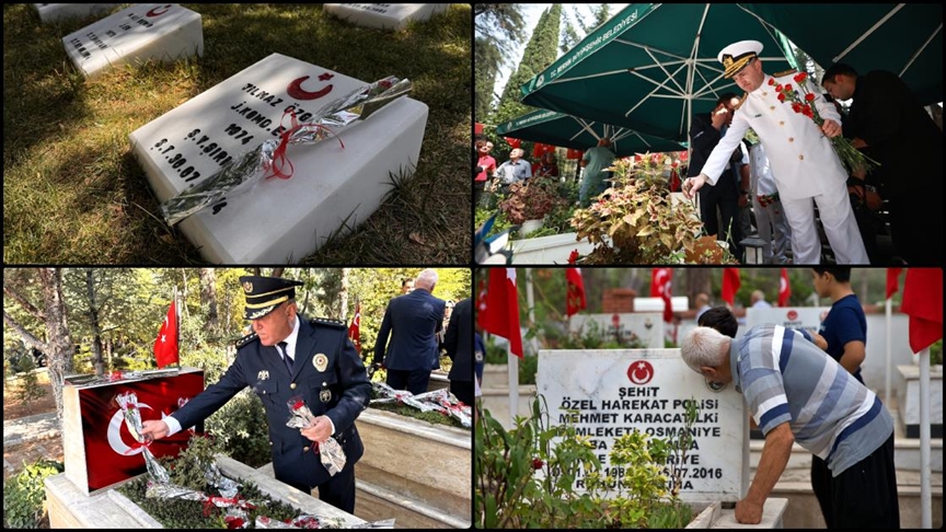 YURT GENELİNDE 15 TEMMUZ ŞEHİTLERİ ANILIYOR
