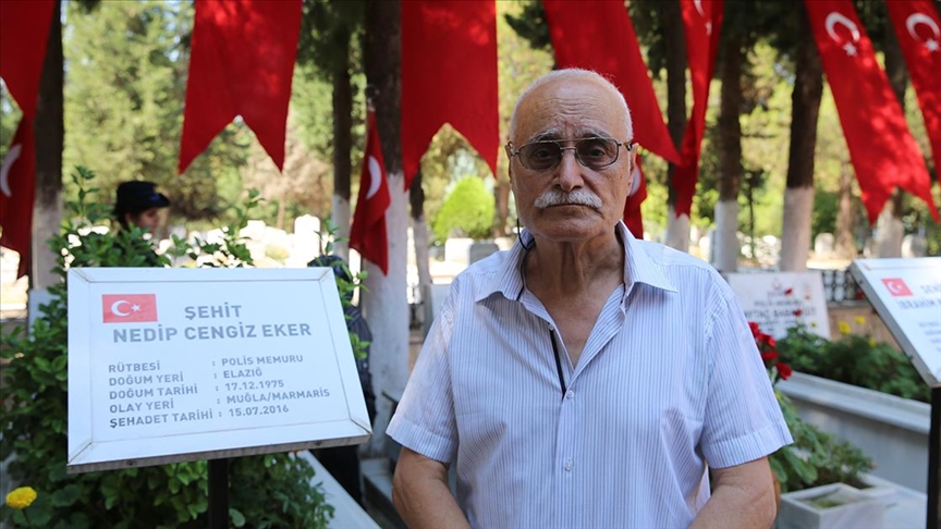 15 Temmuz şehidi Nedip Cengiz Eker'in babası Nihat Eker'den birlik beraberlik mesajı
