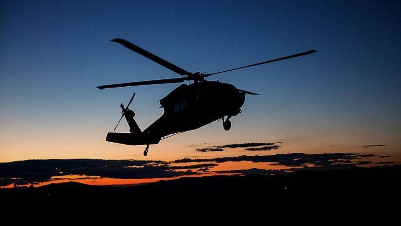 ALMANYA'DA BİR HELİKOPTER DÜŞTÜ!