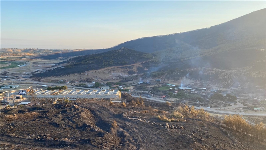 ÇANAKKALE'DE 4 KÖYÜ ETKİLEYEN YANGININ ÇIKIŞ NEDENİ BELİRLENDİ