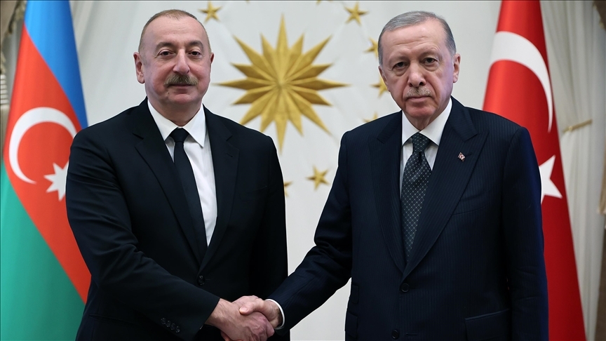 CUMHURBAŞKANI ERDOĞAN, AZERBAYCAN CUMHURBAŞKANI ALİYEV İLE TELEFONDA GÖRÜŞTÜ