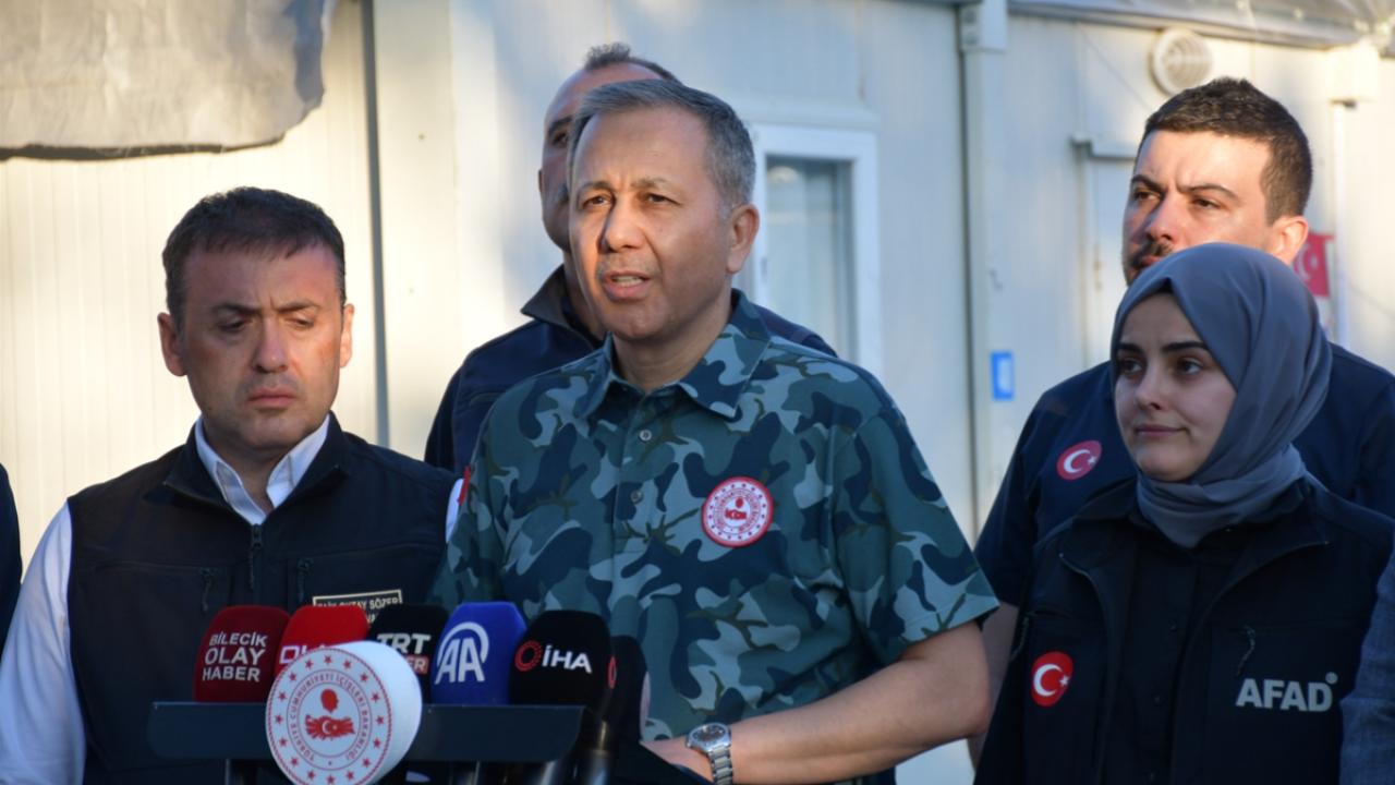 BAKAN YERLİKAYA: ACİL HARCAMALAR İÇİN 20 MİLYON LİRA KAYNAK AKTARDIK
