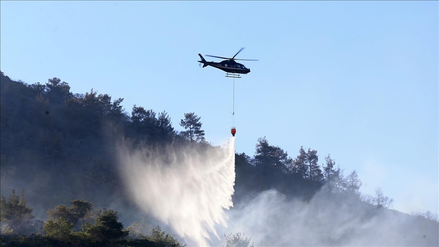 MANİSA, ÇANAKKALE VE İZMİR'DEKİ ORMAN YANGINLARINDA SON DURUM