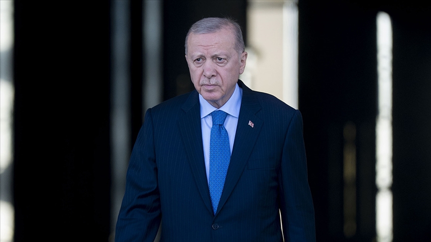 CUMHURBAŞKANI ERDOĞAN'DAN BAŞSAĞLIĞI MESAJI