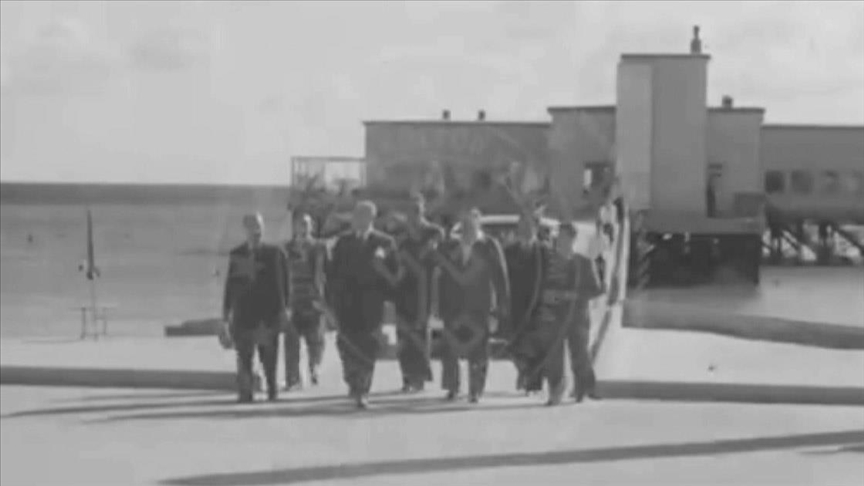BAKAN ERSOY, ATATÜRK'ÜN İLK KEZ YAYINLANAN GÖRÜNTÜ KAYDINI PAYLAŞTI