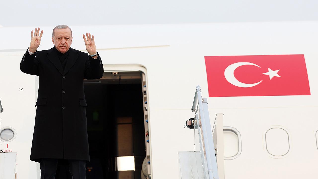 CUMHURBAŞKANI ERDOĞAN ÇİN'E GİTTİ