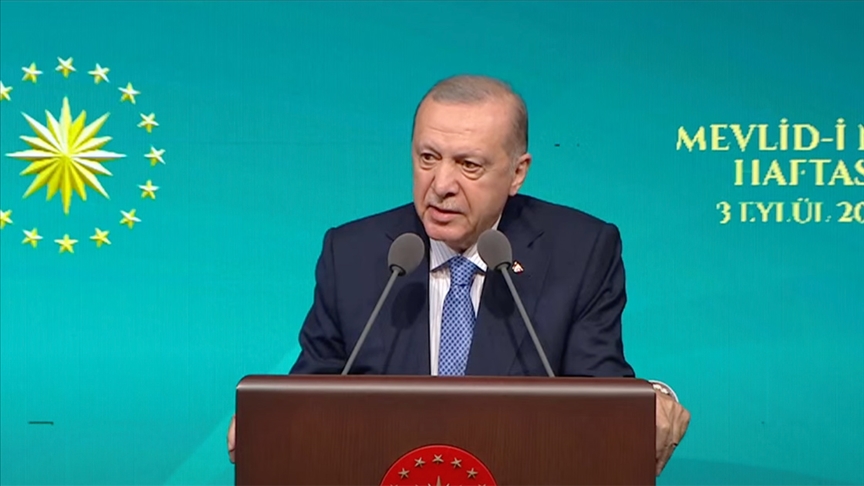 CUMHURBAŞKANI ERDOĞAN: NETANYAHU DENİLEN KAFİRİN O KIYAMINA ASLA SEYİRCİ KALAMAYIZ