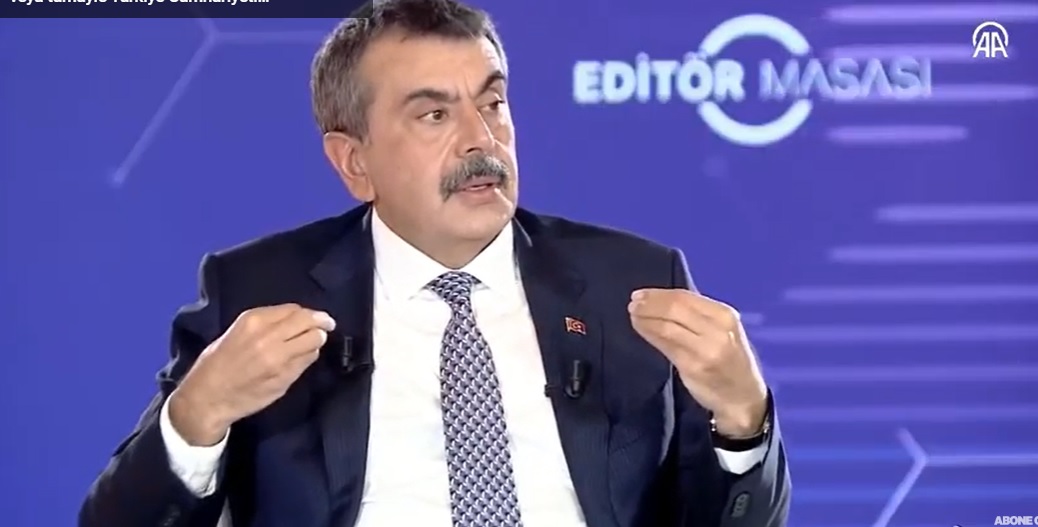 CANLI: MİLLİ EĞİTİM BAKANI TEKİN, AA EDİTÖR MASASI'NIN KONUĞU