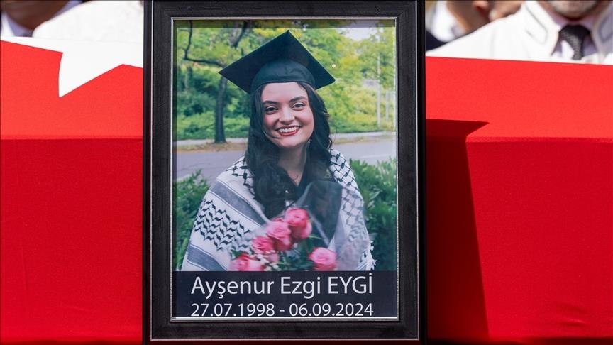 DIŞİŞLERİ BAKANLIĞI, İSRAİL ASKERLERİNCE KATLEDİLEN AYŞENUR EZGİ EYGİ'Yİ ANDI