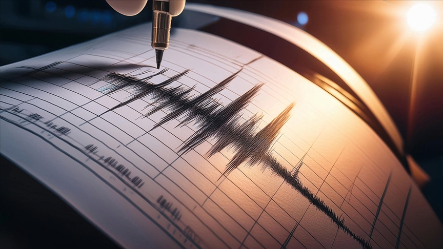 EGE DENİZİ'NDE 4,8 BÜYÜKLÜĞÜNDE DEPREM