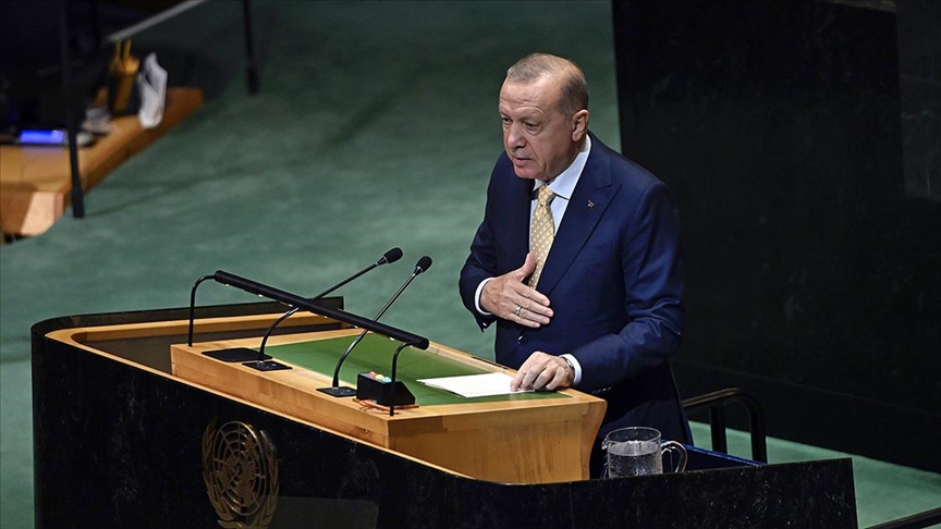 CUMHURBAŞKANI ERDOĞAN: FİLİSTİN DAVASI ARTIK DÜNYAYA MAL OLMUŞTUR