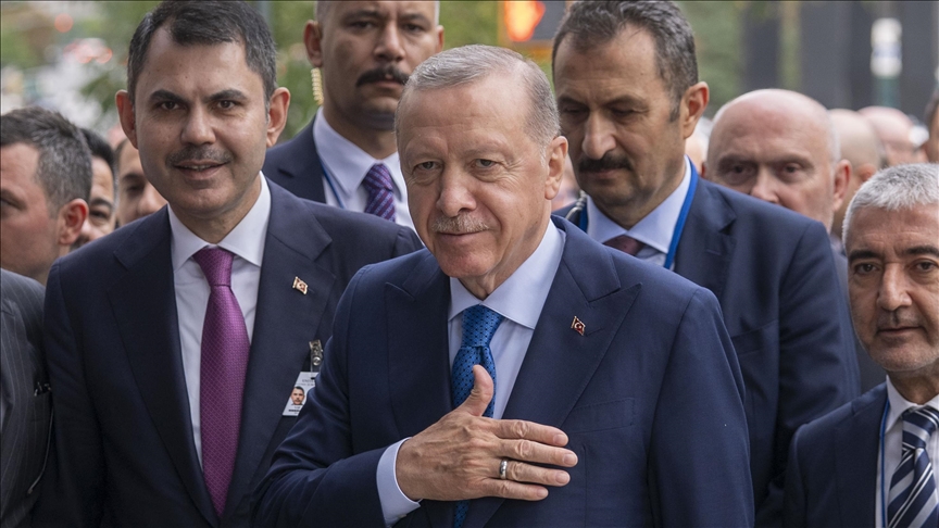 CUMHURBAŞKANI ERDOĞAN, ABD'NİN BAŞKENTİ WASHİNGTON'DA