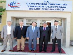 Gtso Yönetim Kuruludan, Trabzon Ulaştırma Bölge Müdürü Aydına Ziyaret