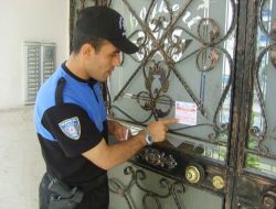 Nevşehir Polisinden Güvenli Apartman Projesi