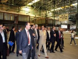 İran Heyeti Burtrakın Fabrikasını İnceledi
