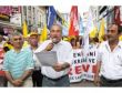 Samsunda Bazı Sendika Üyeleri Greve Destek Verdi