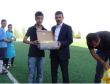 Hasköy Kaymakamlığı Öğrencilere Spor Malzemesi Dağıttı